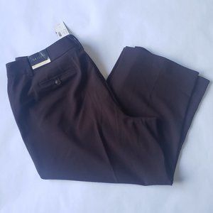 Lane Bryant Brown cropped pants.